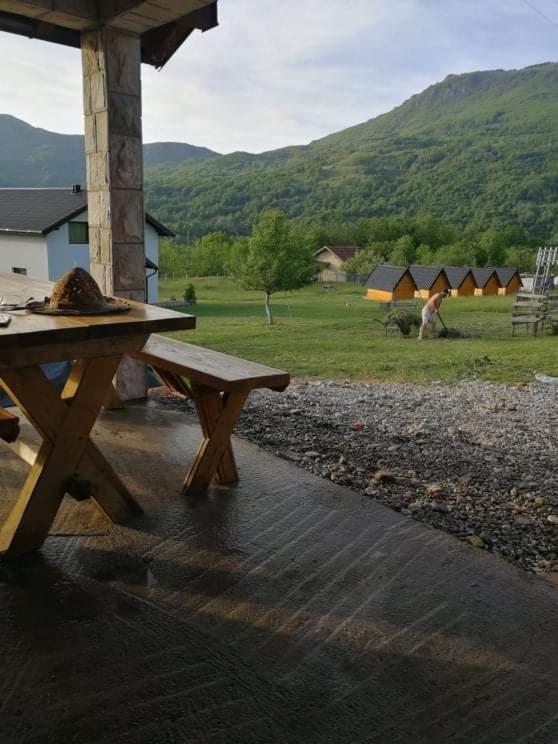 Hotel Camp Maglic Tjentiste Exterior foto